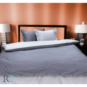 Спално бельо от памучен сатен Сива нежност Спално бельо от памучен сатен Сива нежност